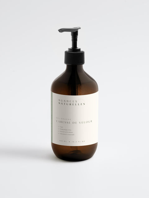 Gel douche Caresse de velour de chez Nuances Naturelles