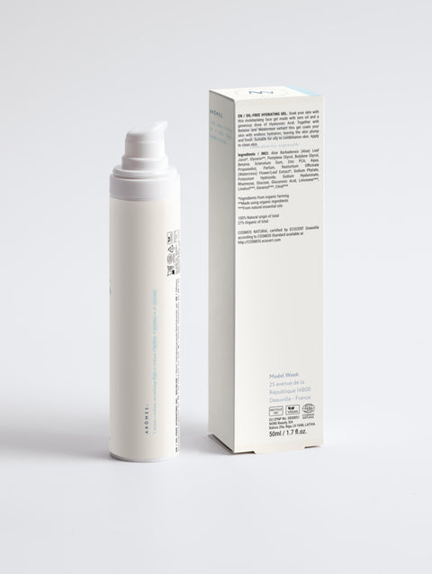 Gel hydratant sans huile Hyalura de chez Nuances Naturelles