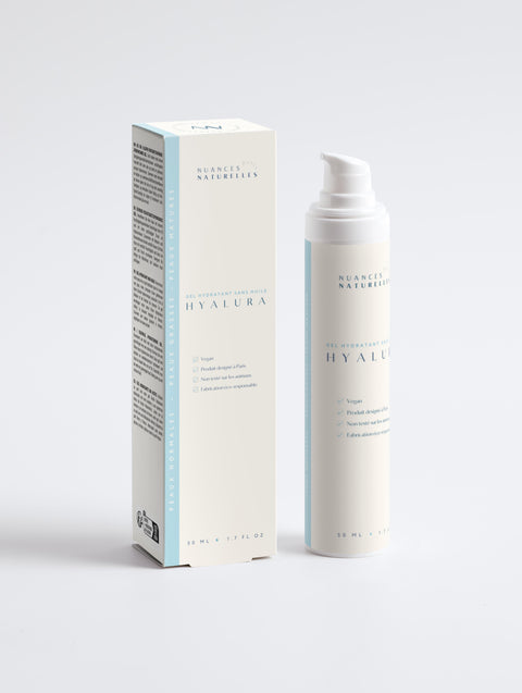 Gel hydratant sans huile Hyalura de chez Nuances Naturelles