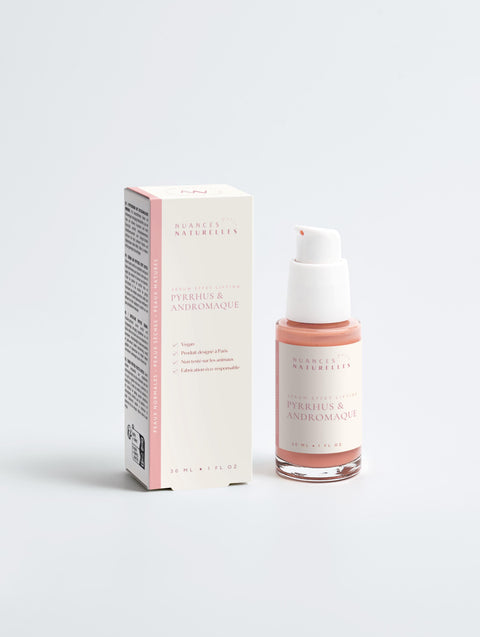 Sérum effet lifting Pyrrhus & andromaque de chez Nuances Naturelles