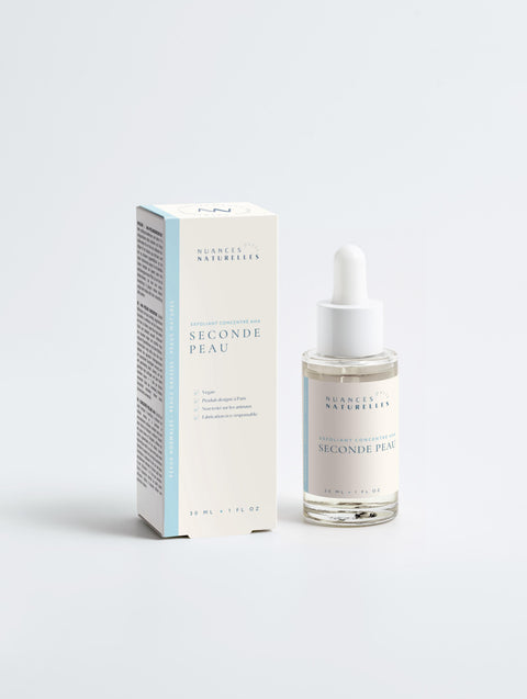 Exfoliant concentré AHA Seconde peau de chez Nuances Naturelles